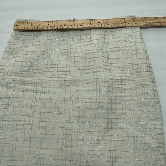 LOFT - Mini Skirt Metallic highlights Size 4 - Picture 6 of 9